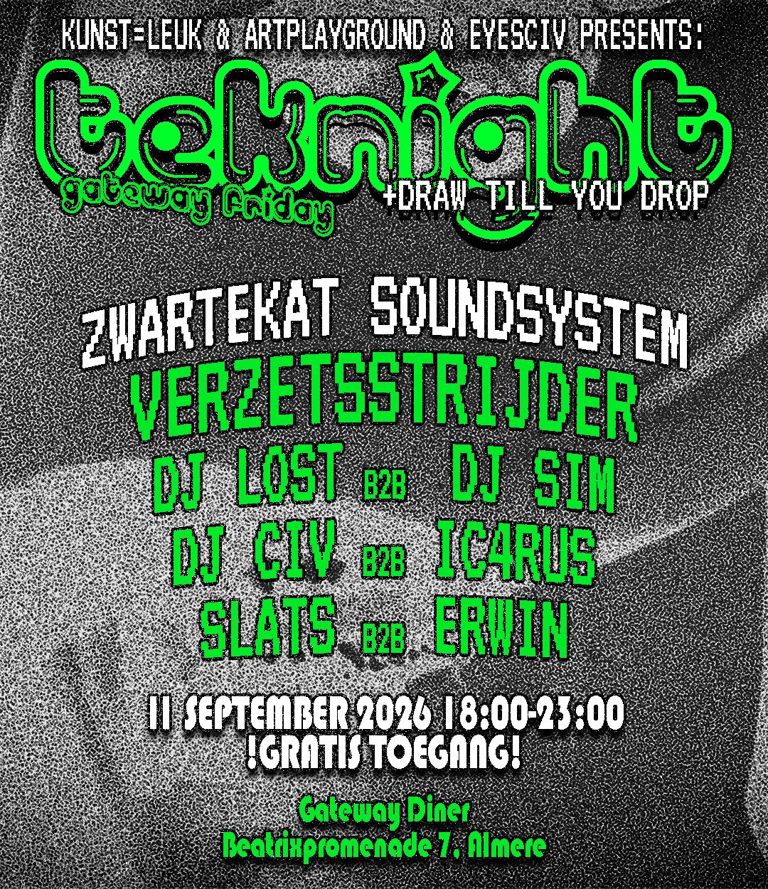 Gateway Friday X Teknight: draw till you drop