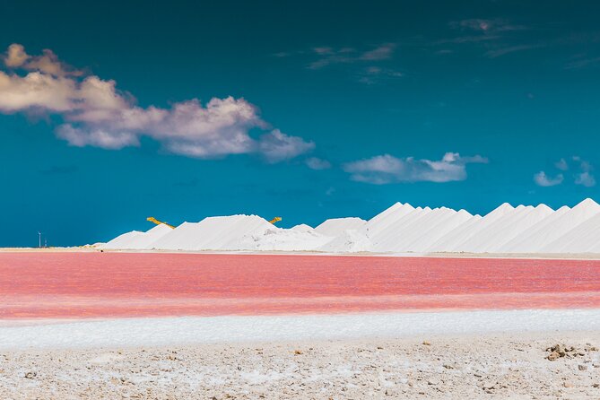 Roze zoutpannen op Bonaire