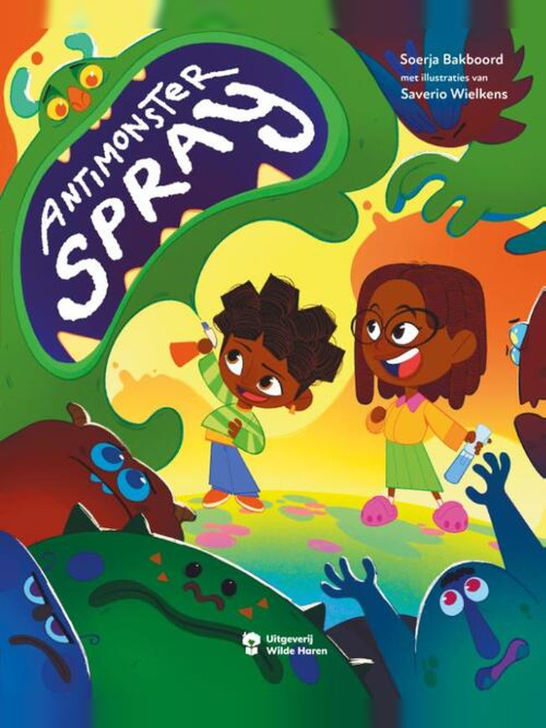 Antimonsterspray - Soerja Bakboord, met illustraties van Saverio Wielkens
